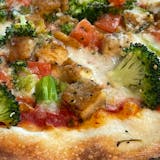 Chicken Broccoli & Tomato Pizza