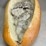 Cheesesteak Sandwich with Onions