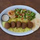 Falafel Plate with Hummus