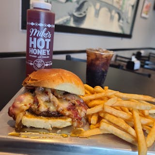 Hot Honey Bacon Burger