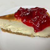 Cheese Cake with Cherry Topping
