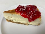 Cheese Cake with Cherry Topping