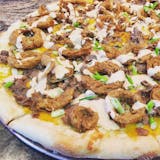 Fried Calamari Pizza