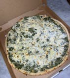 Creamed Spinach Pizza