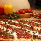 Sausage Lasagna Sicilian Pizza