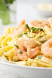 Shrimp Alfredo Fettuccine