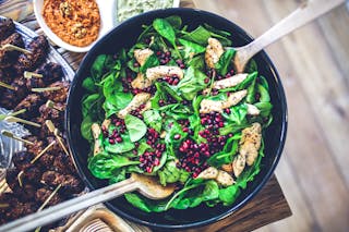 Fresh Spinach Salad