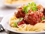 Pasta with Meatballs Dinner