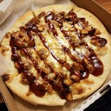BBQ Chicken Pizza with Red Onions