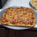 Sicilian Eggplant Pizza with Ricotta Cheese