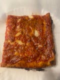 Upside Down Sicilian Pizza Slice