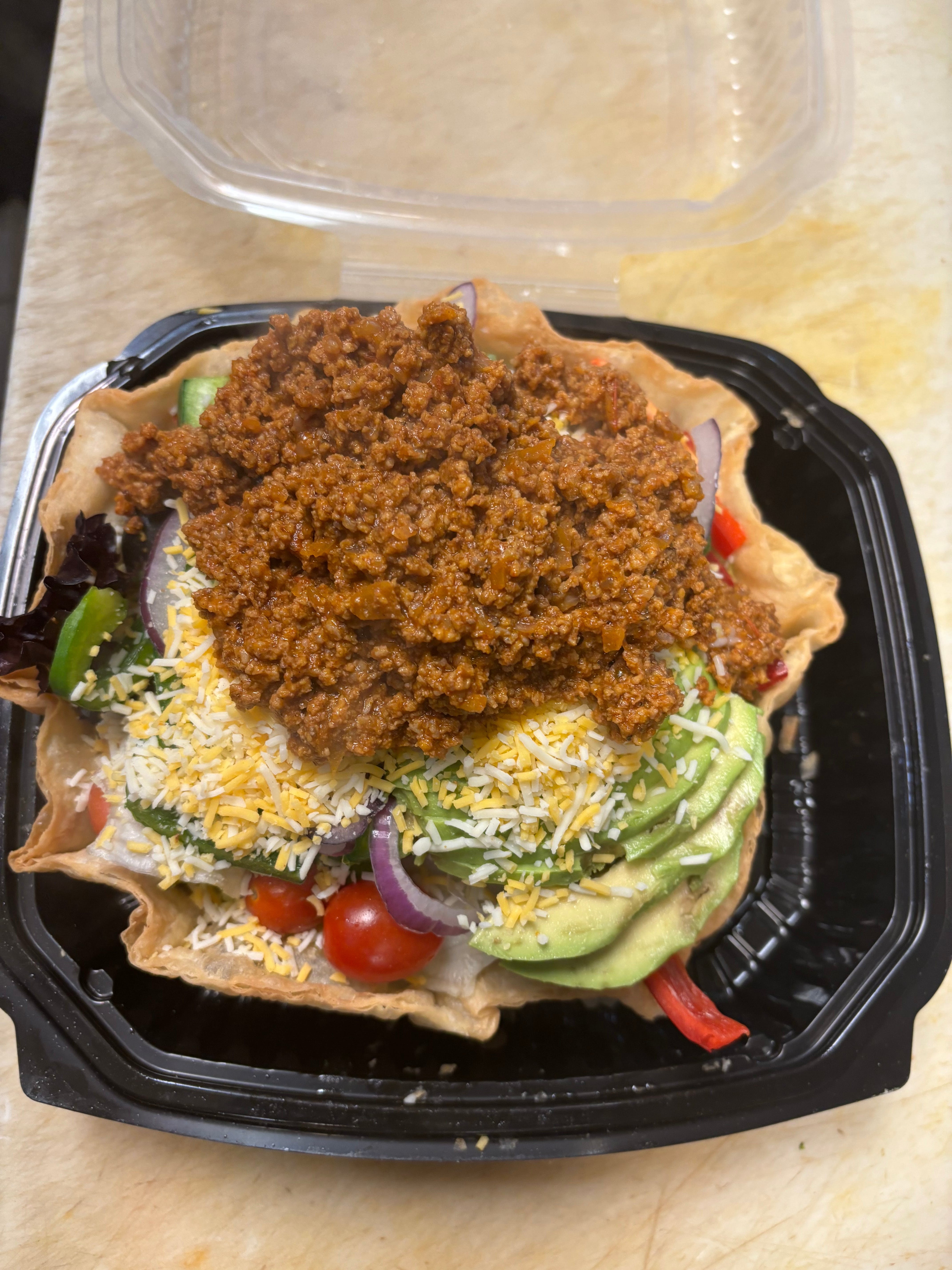 Caribbean Taco Salad