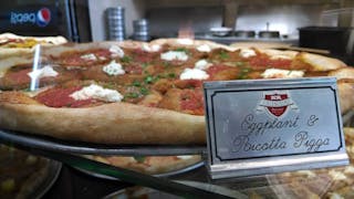 Eggplant Round Pizza