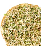 Grilled Chicken Caesar Round Pizza Slice