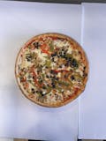 Vegetable Round Pizza Slice