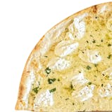 White Round Pizza Slice