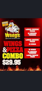 Wings & Pizza Combo