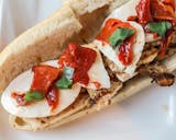 Grilled Chicken with Fresh Mozzarella & Roasted Red Peppers Hero
