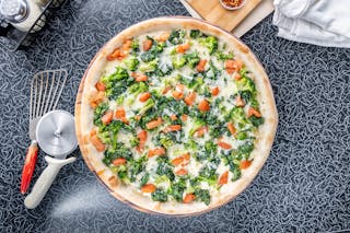 White Veggie Pizza