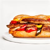 Sausage, Pepper & Onion Sandwich