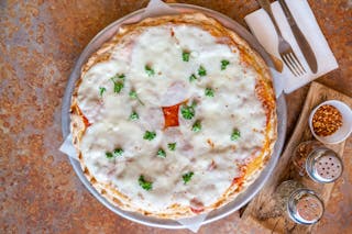 Chicken Parmigiana Stuffed Pizza