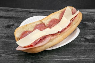 Italian Sub also comes with Lettuce, Tomatoes, Onions, and Pickles.
