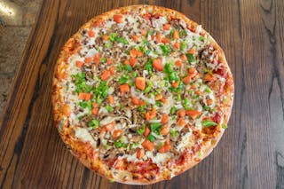 No Meat Please Pizza