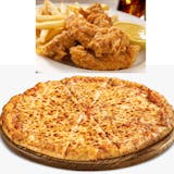 Medium Cheese Pizza & Order of Chicken Tenders Special