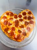 Heart Shape pizza 12” one Topping