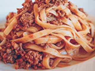 Pasta with Bolognese Sauce