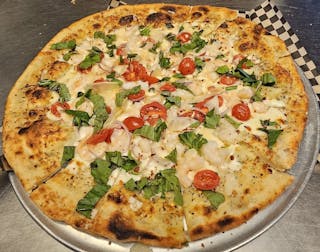 Shrim Scampi Pizza
