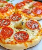 Pepperoni Pizza Bagels