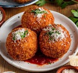 Meat & Cheese Rice Balls