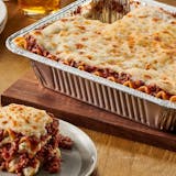 Meat Lasagna Tray