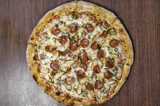 Chicken Pepperoni Pizza