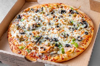 3.Veggie Deluxe Pizza