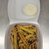 Spicy pickle fries