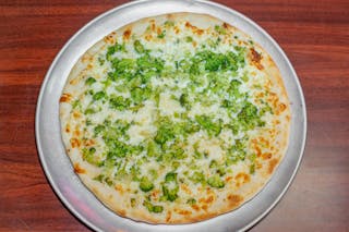 White Broccoli Pizza