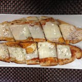 Garlic Bread with Melted Mozzarella