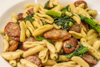 Cavatelli with Broccoli Rabe & Sausage