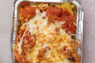 Ziti with Chicken Parm