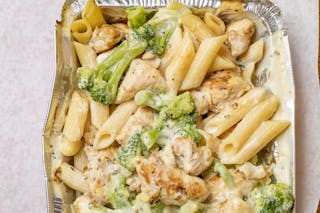Ziti with Chicken Broccoli Alfredo