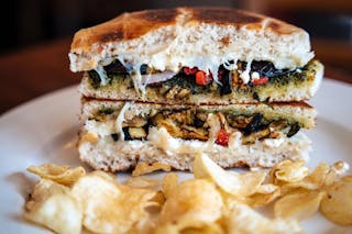Roasted Eggplant Sandwich