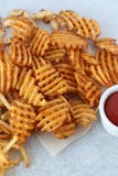 Basket of Waffle Fries