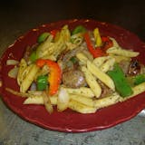 Grilled Sausage & Bell Peppers