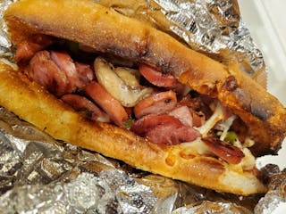 Sausage Parmigiana Sub
