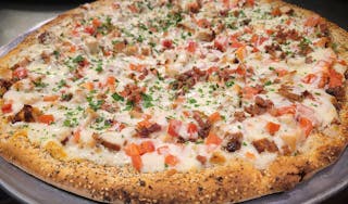 Chicken Bacon Ranch Pizza
