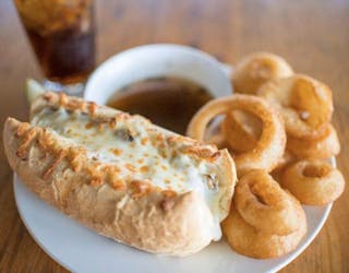 Cheezy Beef Sandwich