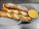 Bavarian Pretzels with Fat tire Beer Cheese