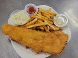 Beer Battered Pollock Dinner